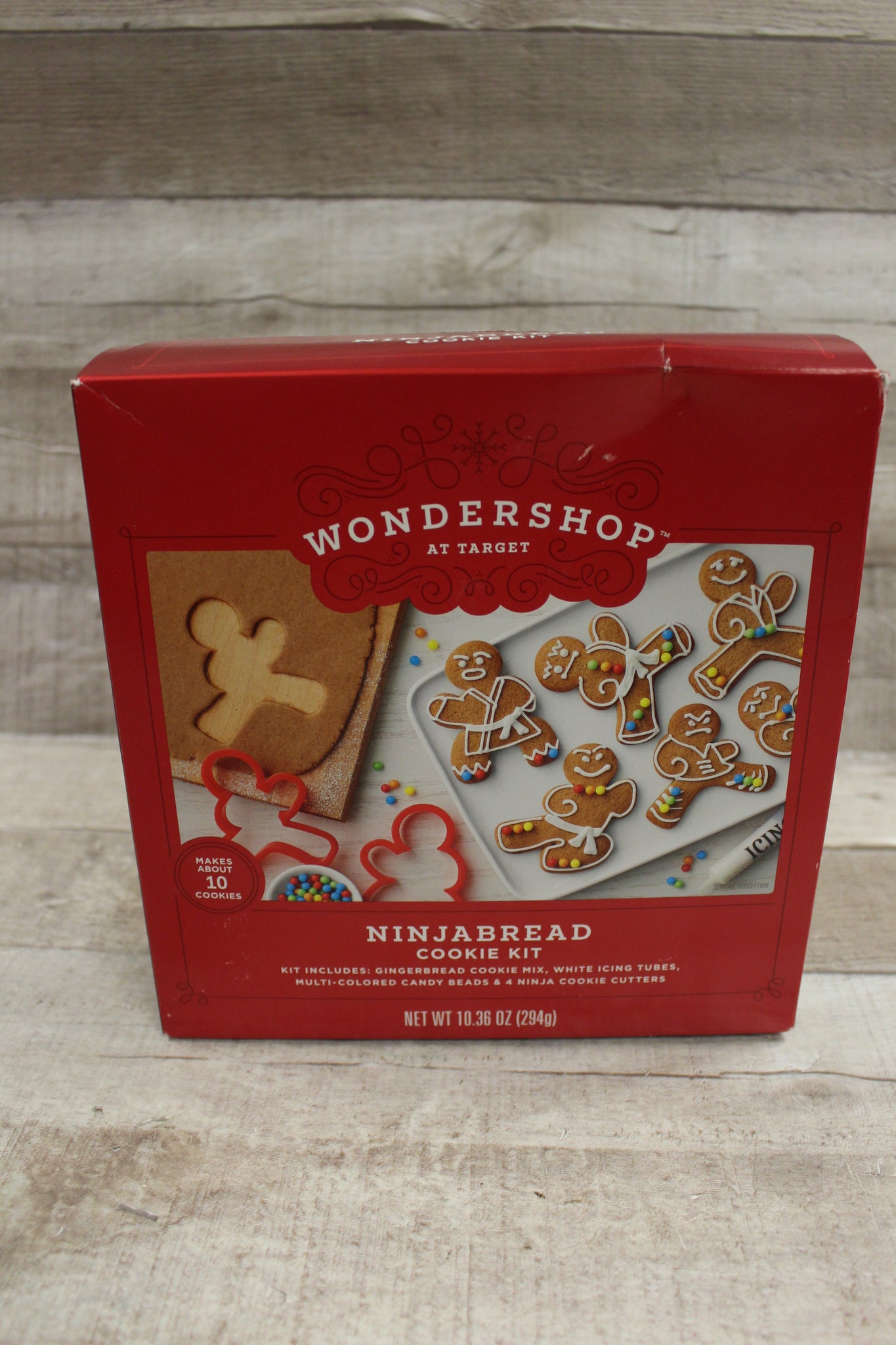 Target Wondershop Ninjabread Gingerbread Cookie Kit New Military Steals And Surplus 5179