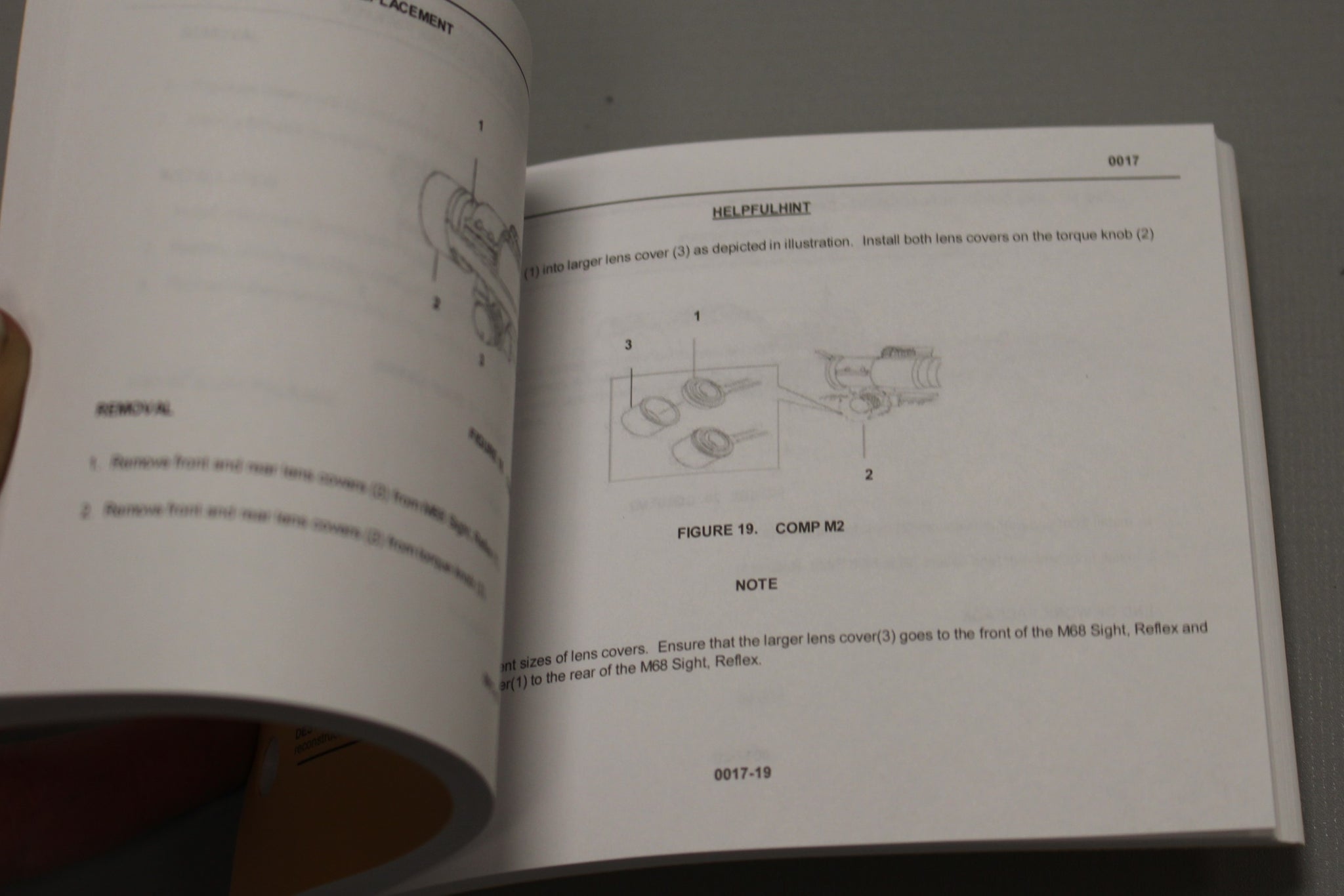 Manual For M68 Sight Reflex With Quick Release Mount Signt Mount Clo Military Steals And Surplus