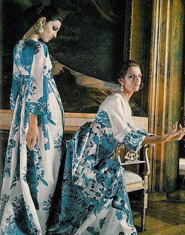 Clarke, Henry. Benedetta and Mirella. 1969. French Vogue.