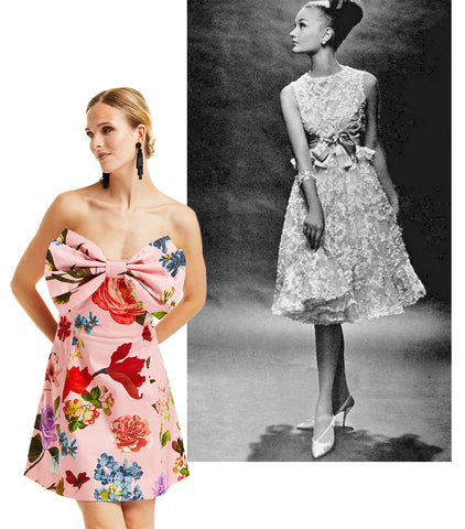 1960s floral dress inspiration