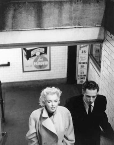 Feingersh, Ed. Marilyn Monroe in NYC Subway. 1955.