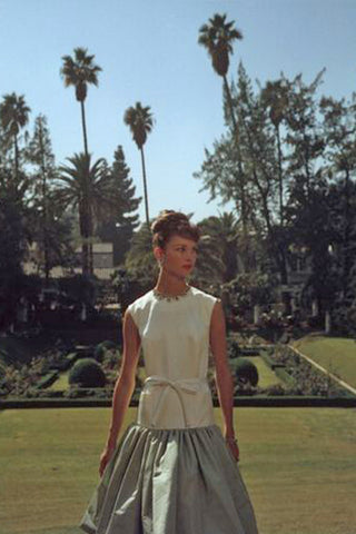 Slim Aarons, Two-Tone Dress