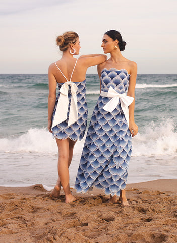 Blue and White dresses by Mestiza New York