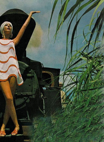 de Rosnay, Arnaud. Marisa Berenson in Vogue. 1967.