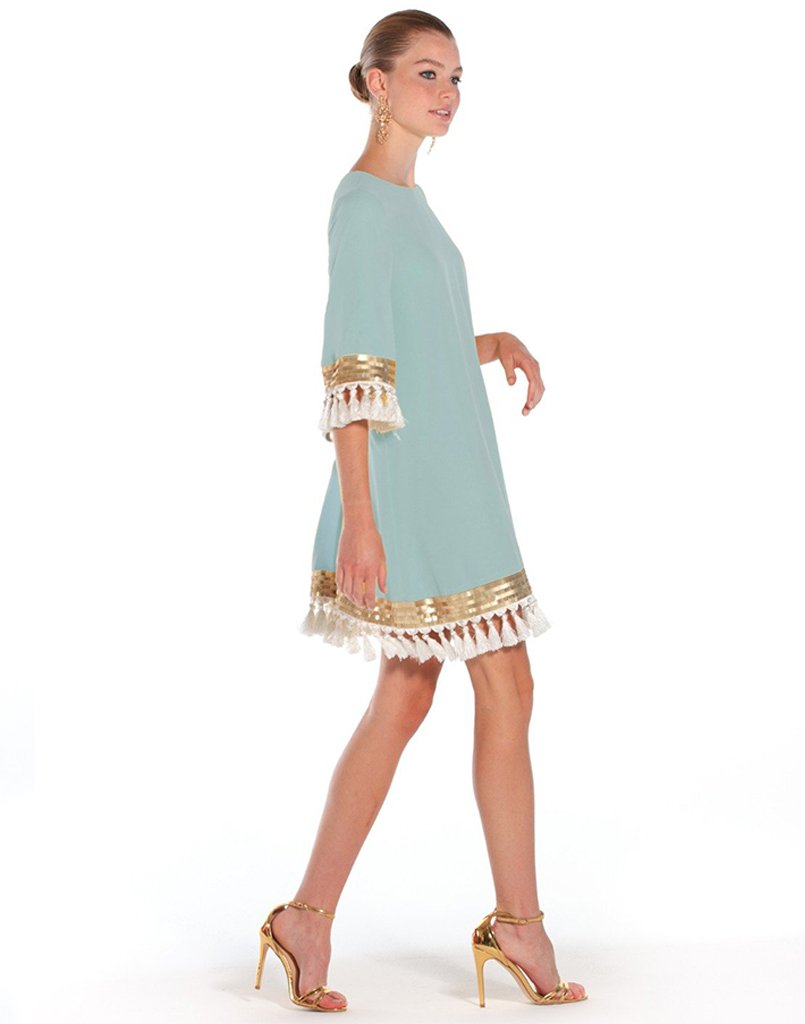 Shimmy Shimmy Tassel Dress