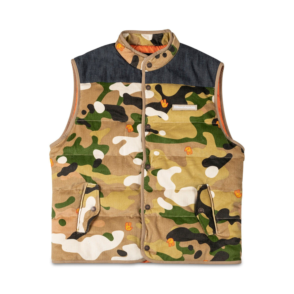 EVISEN TYCOON REVERSIBLE VEST ブラック L