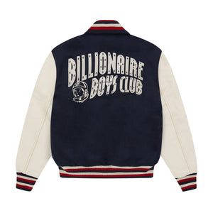 LEATHER SLEEVE ASTRO VARSITY JACKET