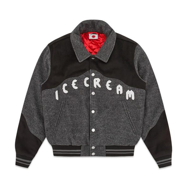 Icecream x VANDYTHEPINK | Icecream x Vandy Burger Varsity Jacket | Jackets | Blue | L