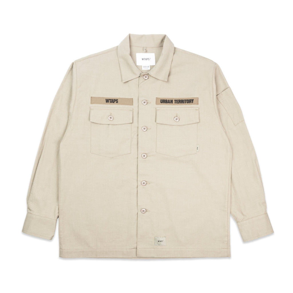 WTAPS 21AW BUDS LS COYOTE BROWN L