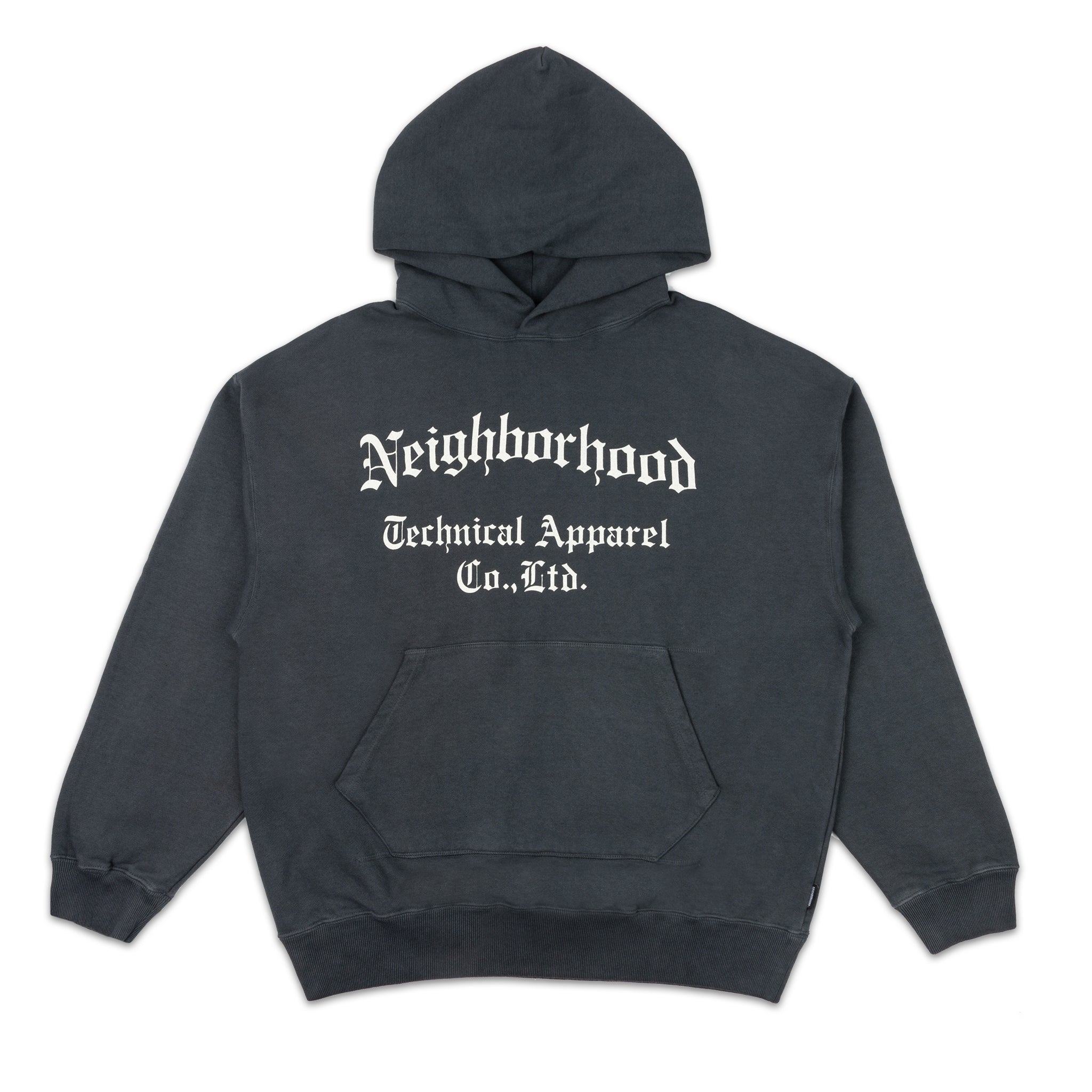 NEIGHBORHOOD SULFUR DYE  パーカー M CHARCOAL