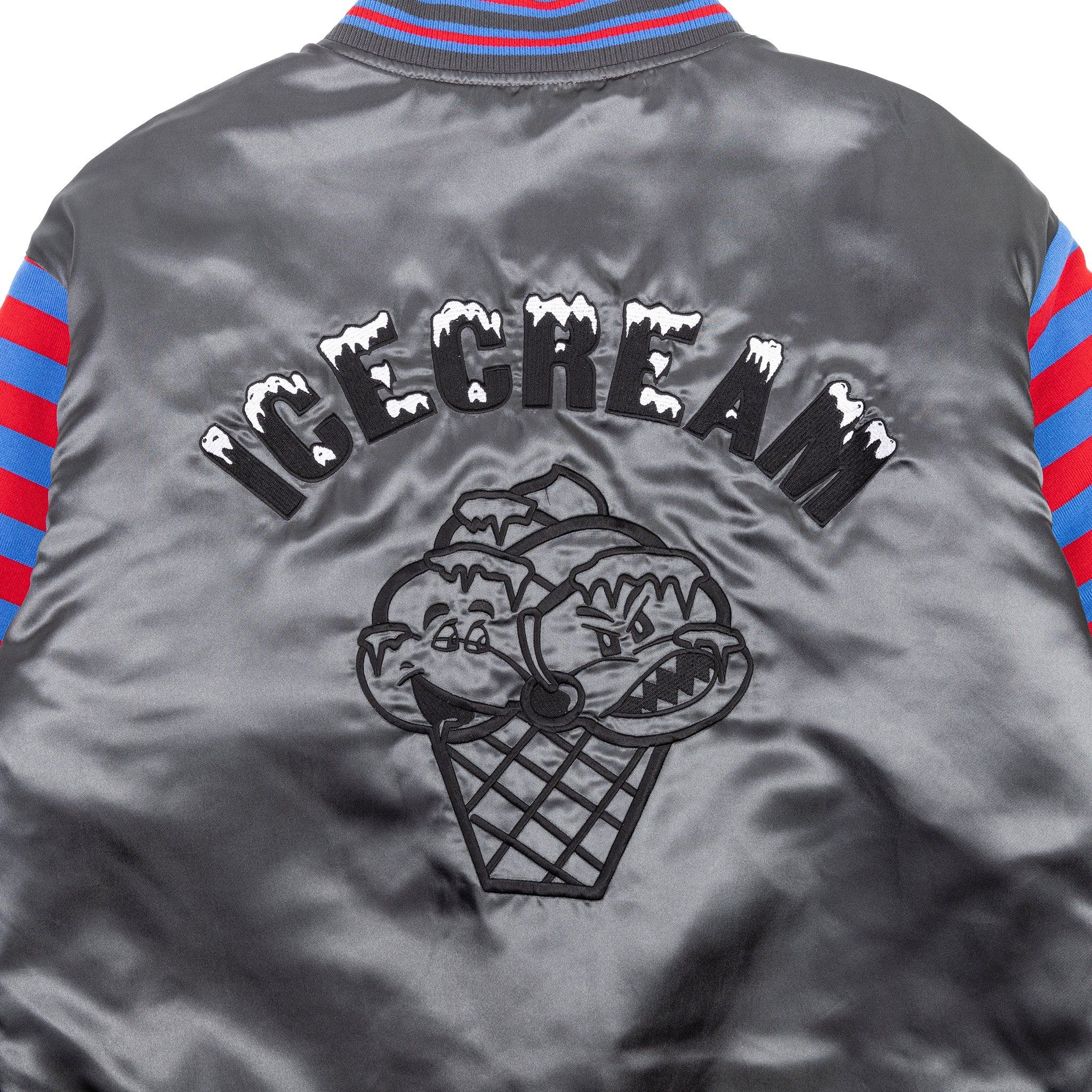 SATIN VARSITY JACKET – Billionaire Boys Club