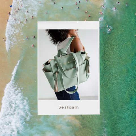 Seafoam: the color that excites you and inspires you to finally take the dream vacation you've been putting off