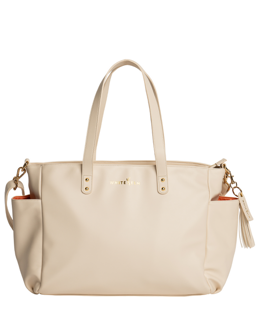 Cream Aquila Tote Bag - Get The Oversized Tote You'll Love | White Elm