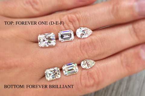 Forever One vs. Supernova: Moissanite Brands Compared - Kristin Coffin ...