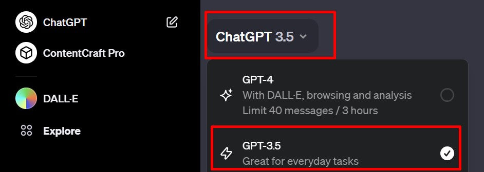 free version of chatgpt