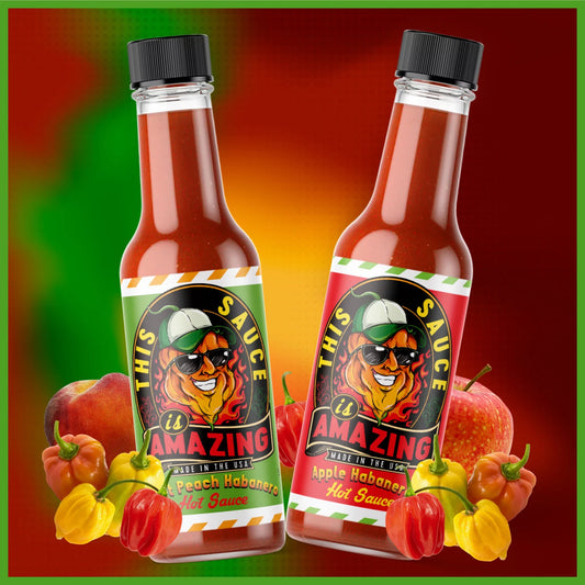 Hot Sauce 4-Pack ⚡ Pack de 4 Sauces Piquantes