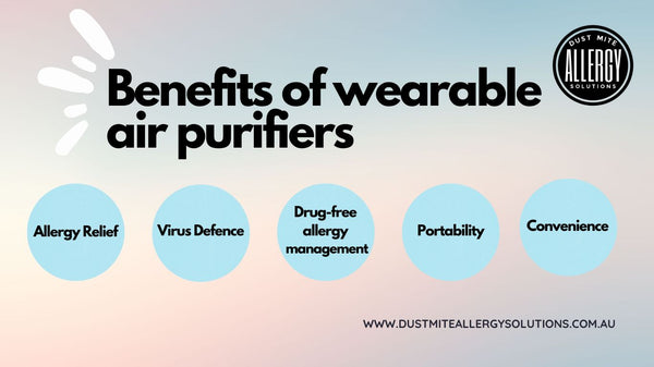 Benefits of wearable air purifiers