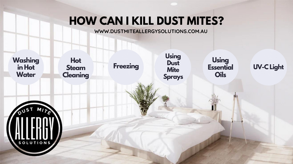 How can I kill dust mites