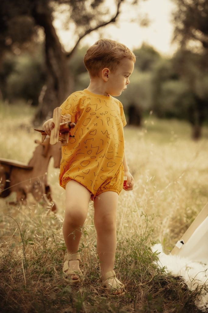 Marrakech Yellow Romper