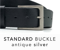 Standard Buckle - Antique Silver