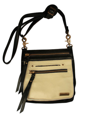 Small Leather Cross Body Bag and Hip Bag