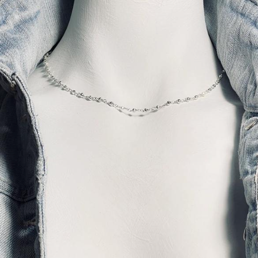 choker length necklace