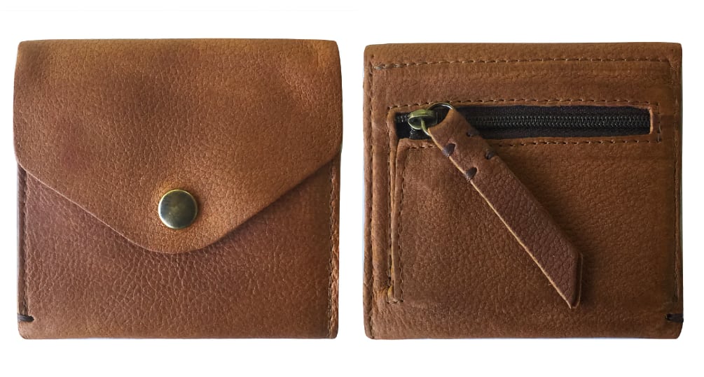 ella handmade leather wallet