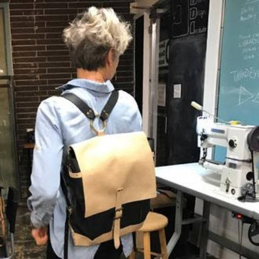 leather backpack prototyping