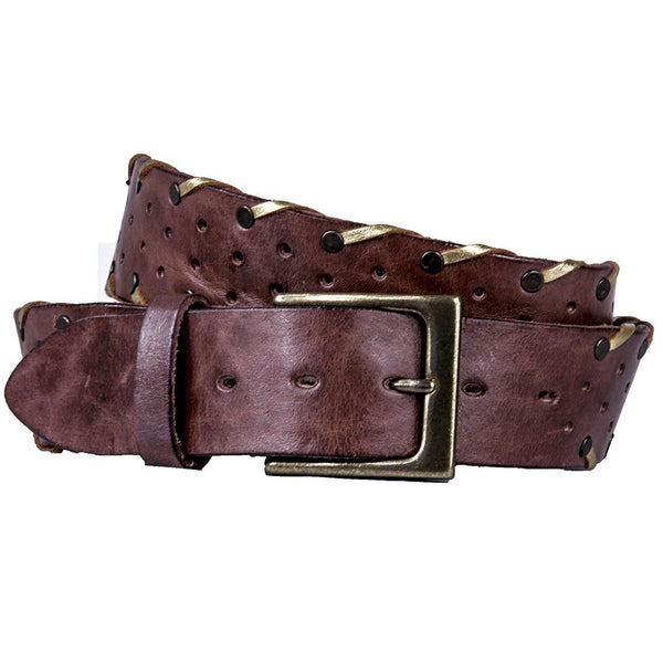 Tara Wide Leather Belt