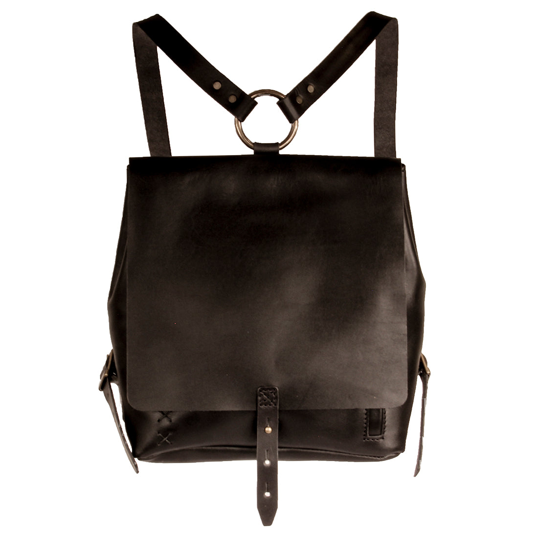 Revival Small Handmade Leather Backpack - Embrazio product image