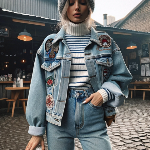 Photo of customized denim jackets that show best ideas to ace your winter style