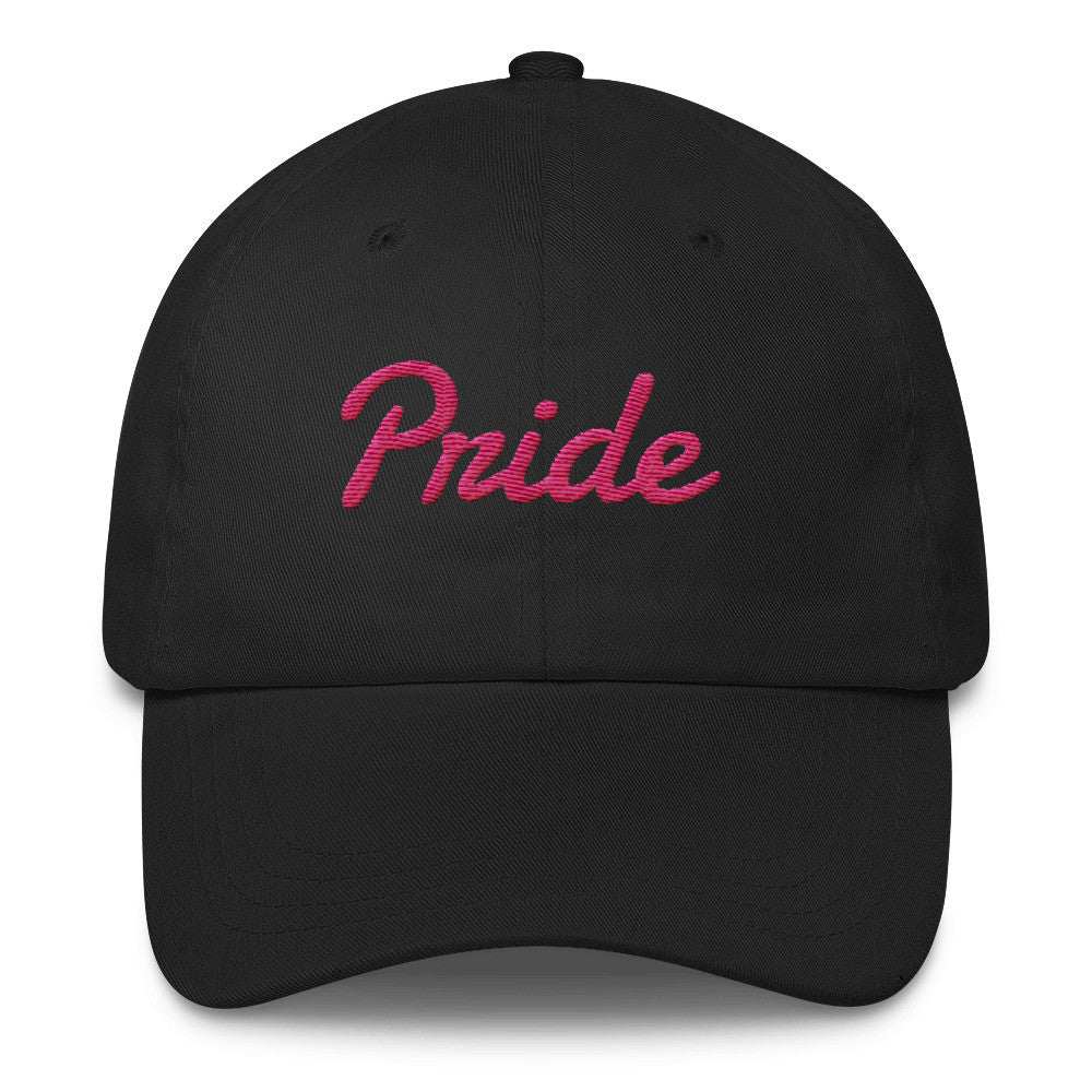 Pride Cap - Pink Text Classic – gc2b