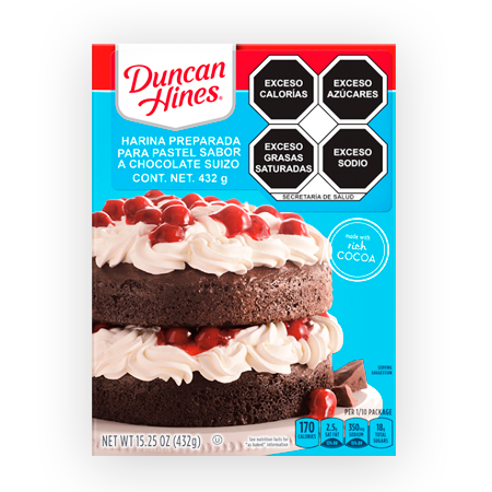 Harina Duncan Hines Chocolate Suizo 432 g – La Concha