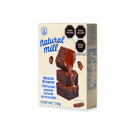 Harina Natural Mill Brownie 519 g – La Concha