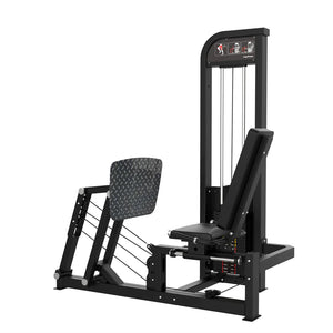 Excel Horizontal Leg Press - Selectorized Leg Machine - Calf Raise - TGrip Fitness - Leg Raise Machine