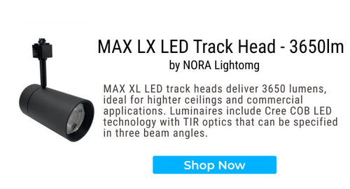 NORA TRACK LIGHT MAX XL LED TRACK HEAD -3650LIMES