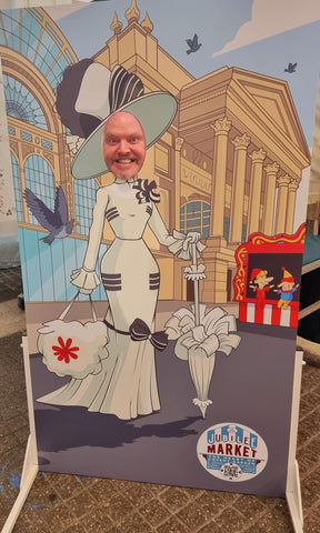 Jubilee Market My Fair Lady bespoke photo cutout