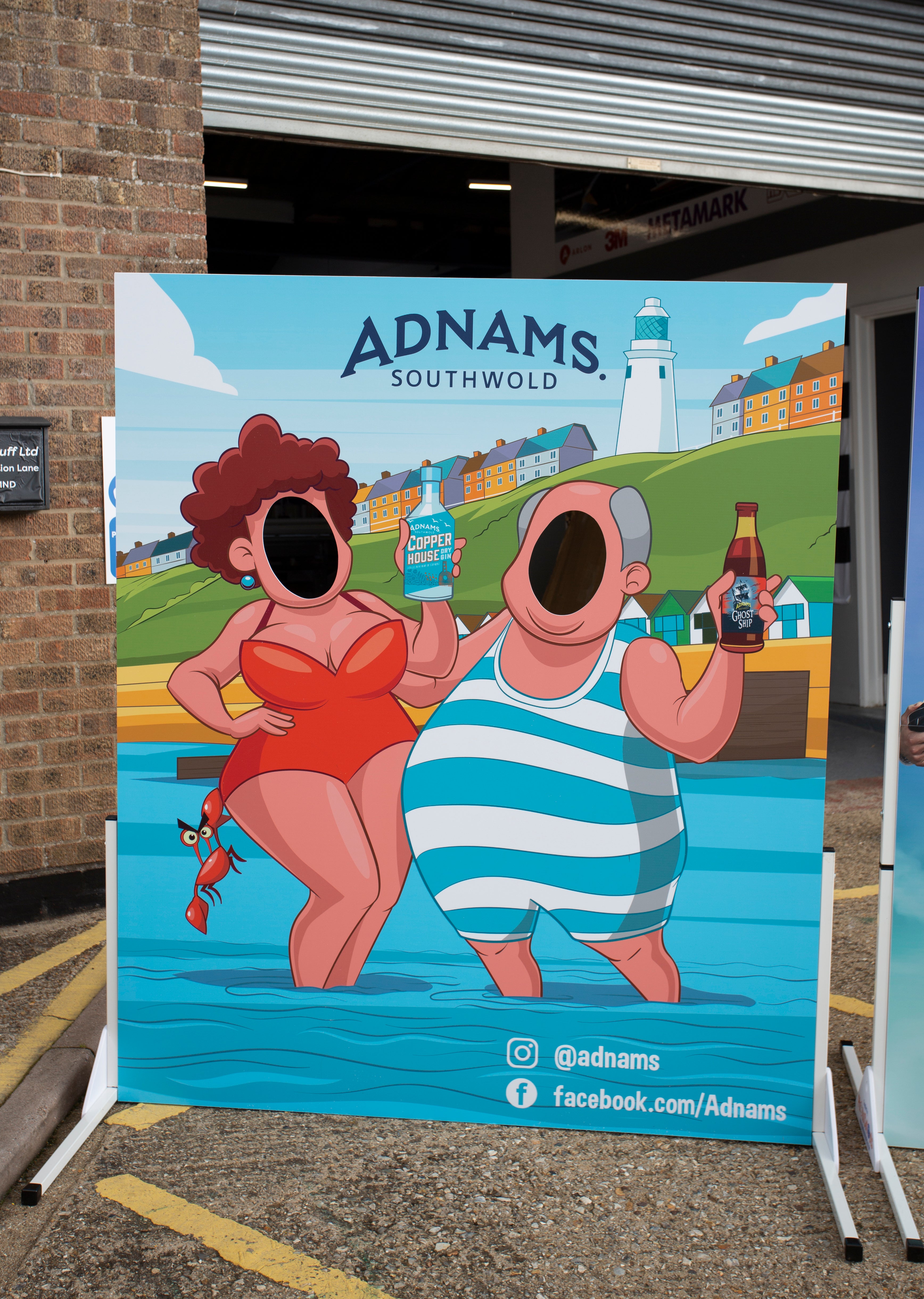 adnams bespoke photoboard ready to dispatch