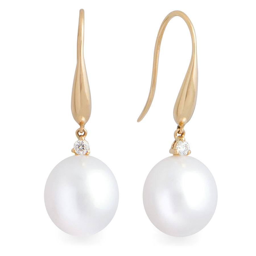 South Sea Pearl Earrings | Real Pearl Earrings | Willie Creek Pearls