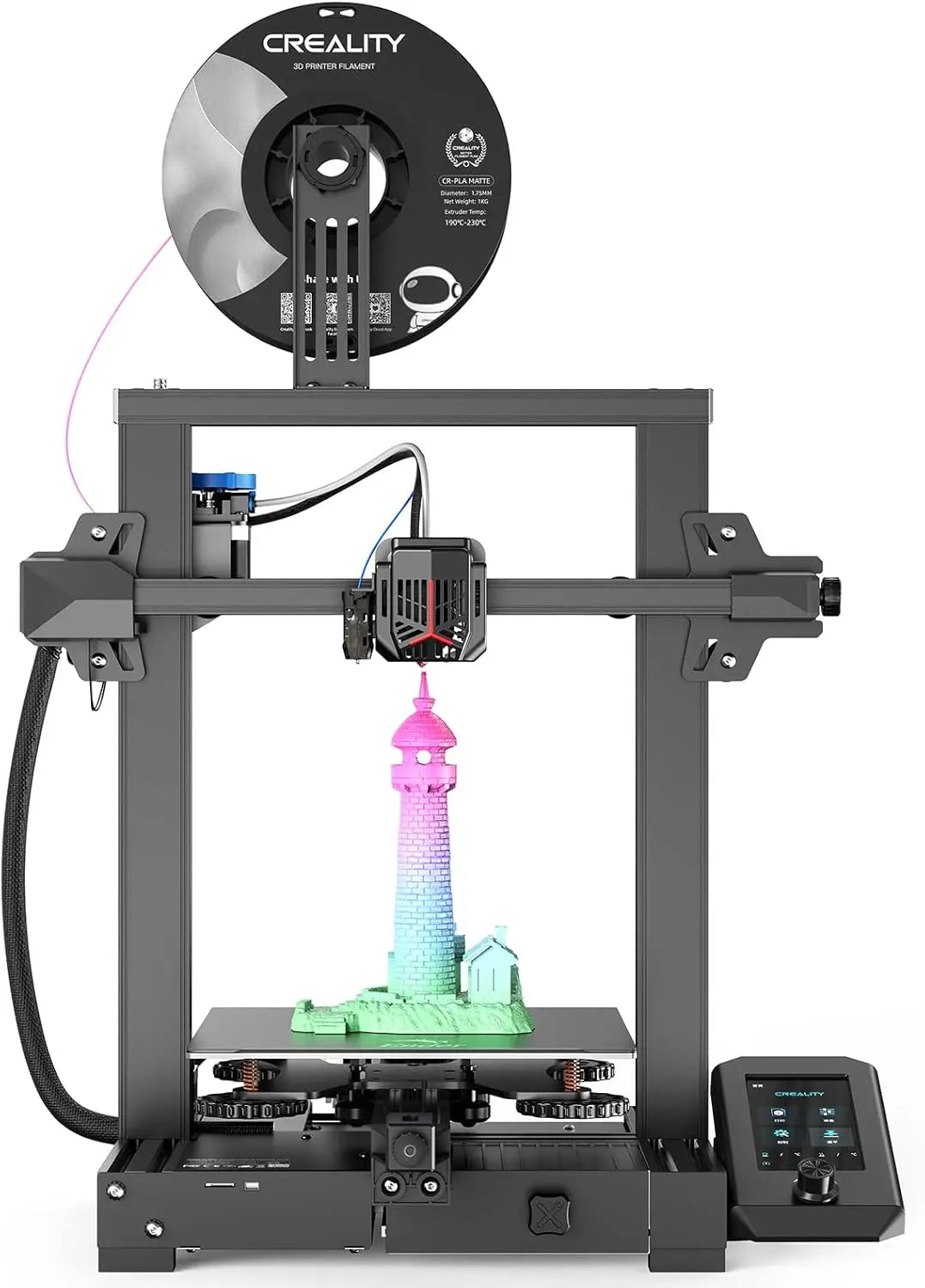 Official Creality Ender 3 V2 Neo 3D Printer with CR Touch Auto Leveling Spring Steel Platform Full-Metal Extruder
