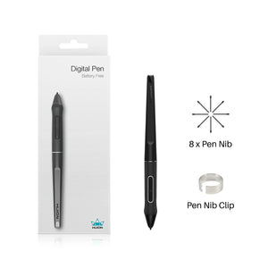 HUION PW517 Graphic Tablets Pen Digital Pen Touch Screen Stylus Battery Pen Black--PW517 for Kamvas 13 22 12 GS1562/GS1161 - artistryprofessionals
