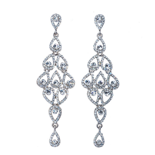 Teardrop Chandelier Earrings – Kilo Jewels