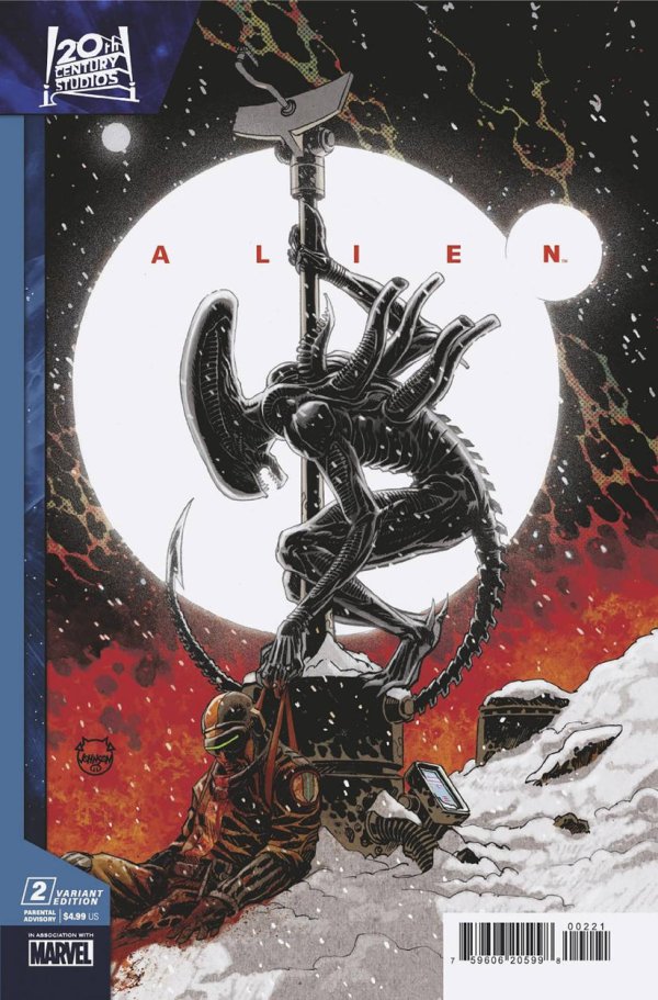 Alien #2 Dave Johnson Variant