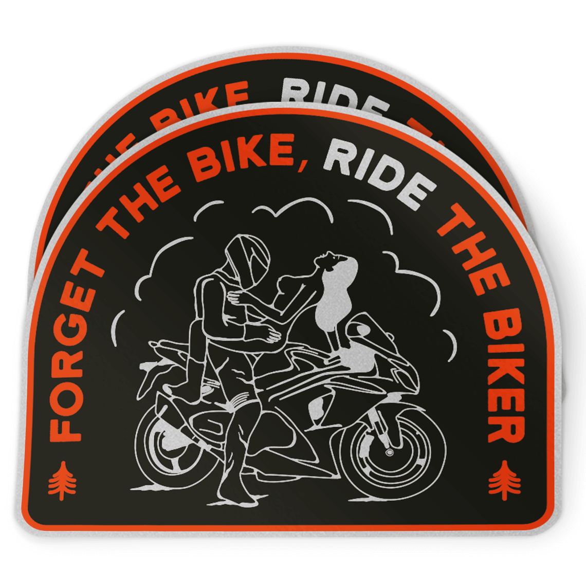 Motorcycle Sticker - Reckless? (2 pack) - Moto Loot
