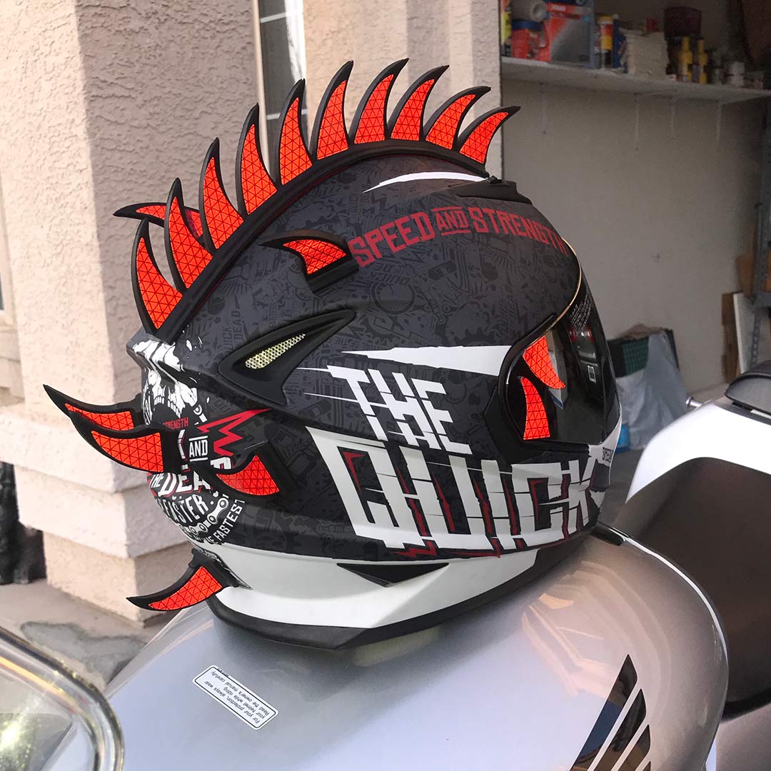 mohawk helmet