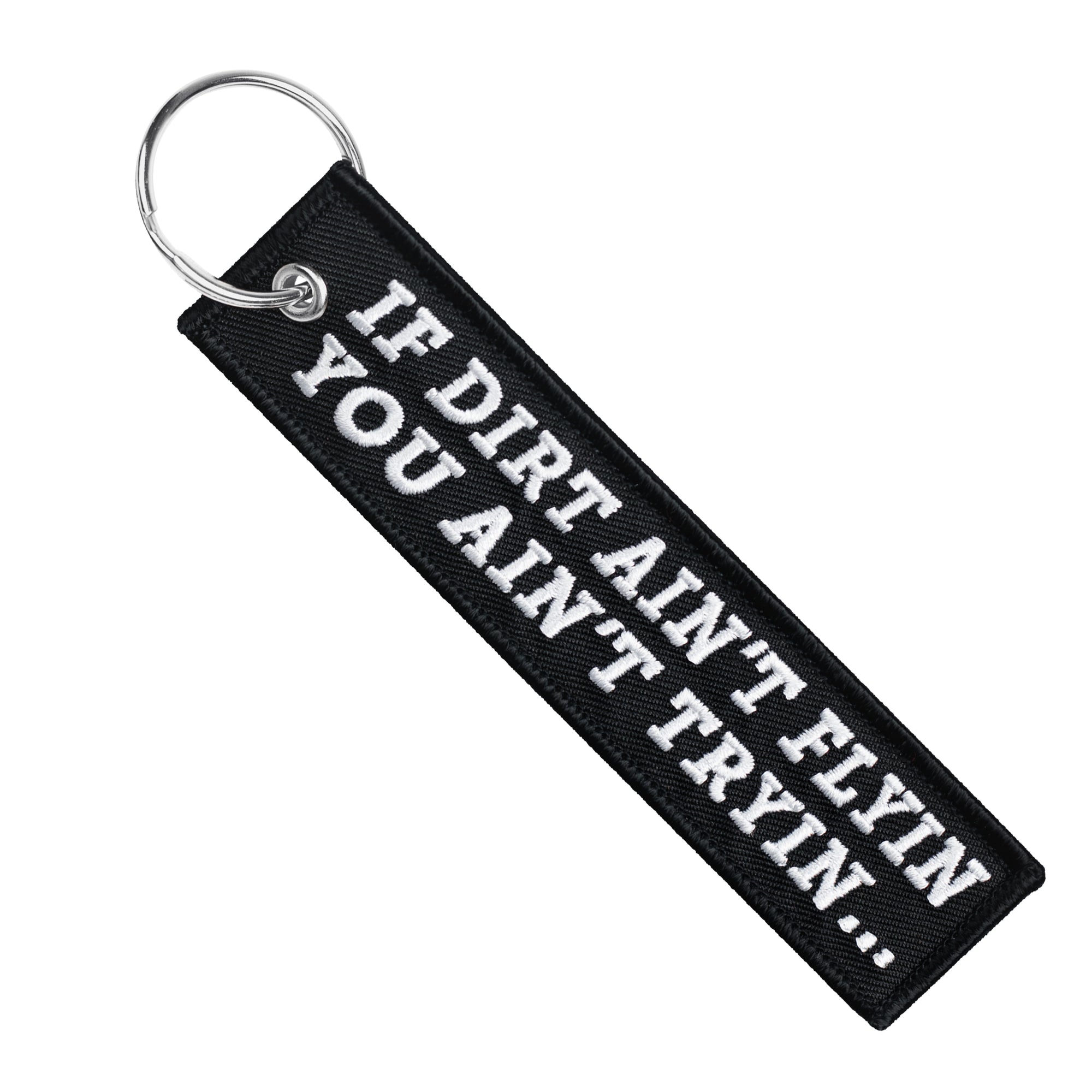 Drop a Gear and Disappear - Black Motorcycle Keychain - Moto Loot