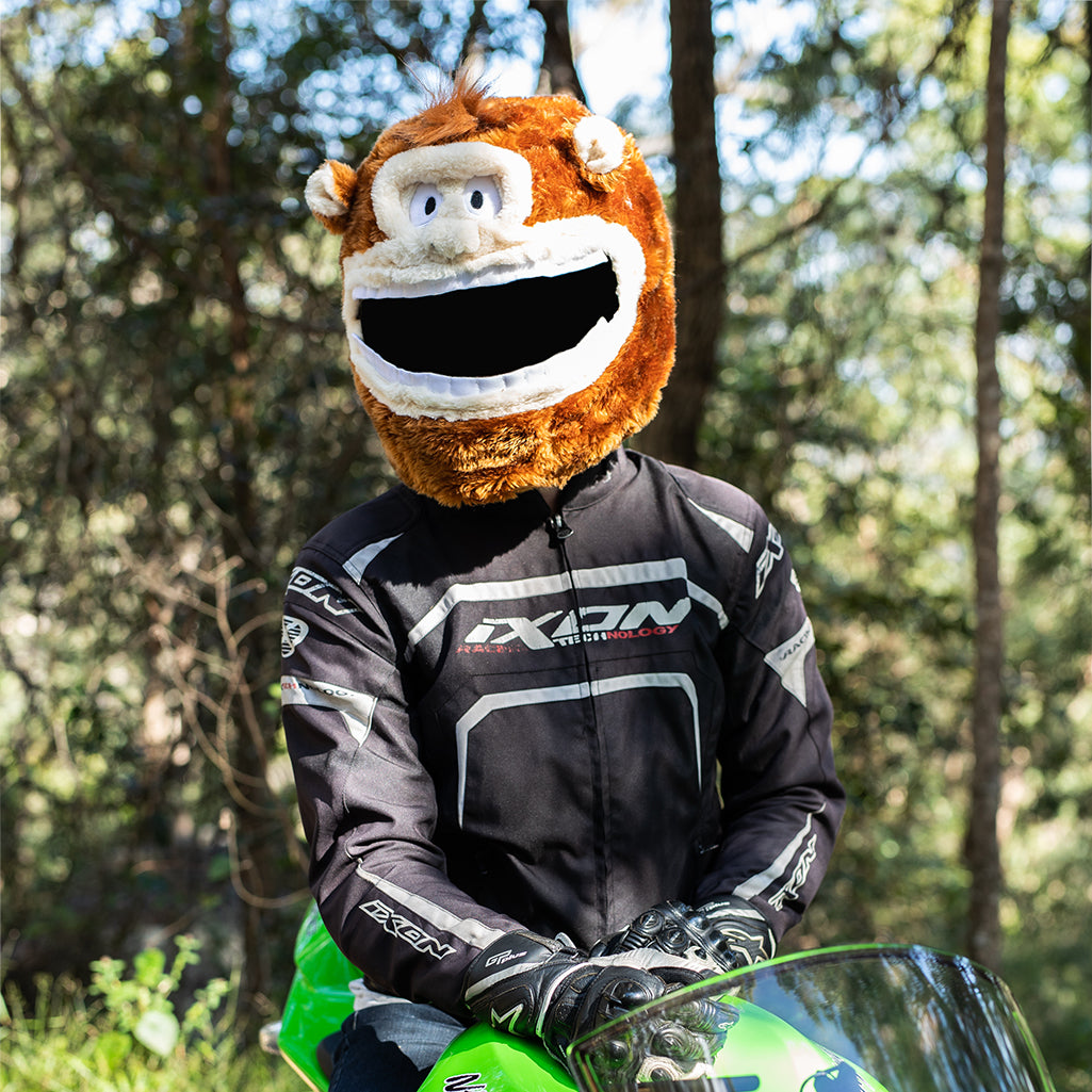 Motorcycle Helmet Cover - Monkey - Moto Loot