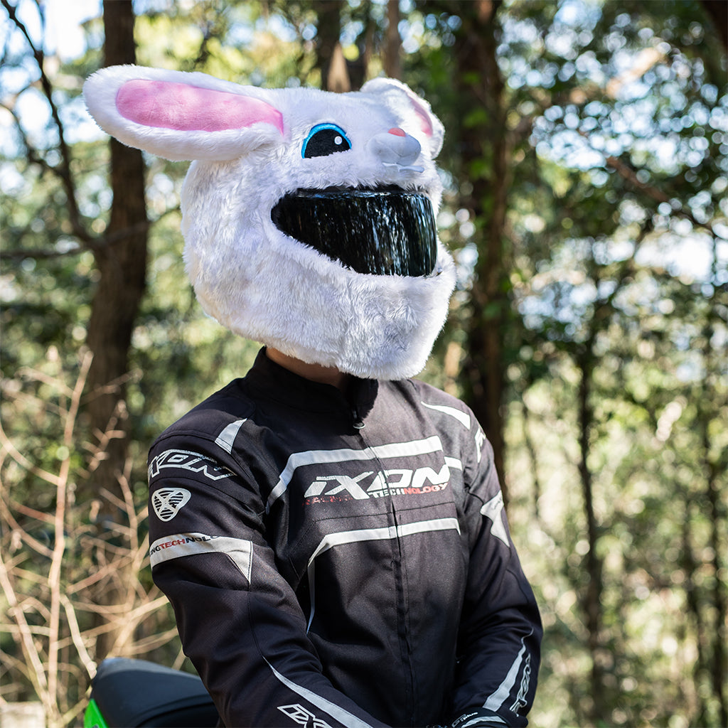 helmet bunny ears