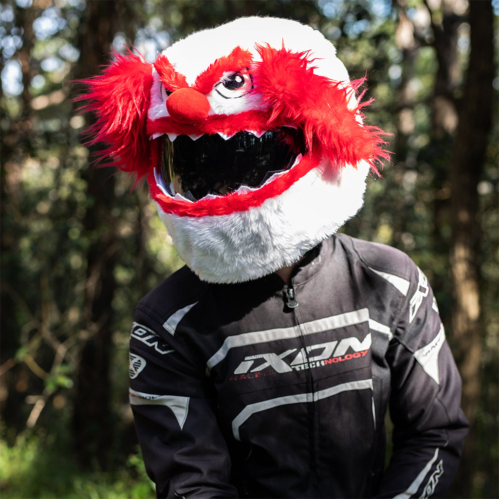Kabelbaan Afleiden vrije tijd Motorcycle Helmet Cover - Scary Clown - Moto Loot