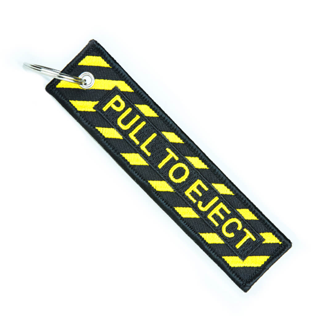 Pull To Eject Motorcycle Keychain Moto Loot